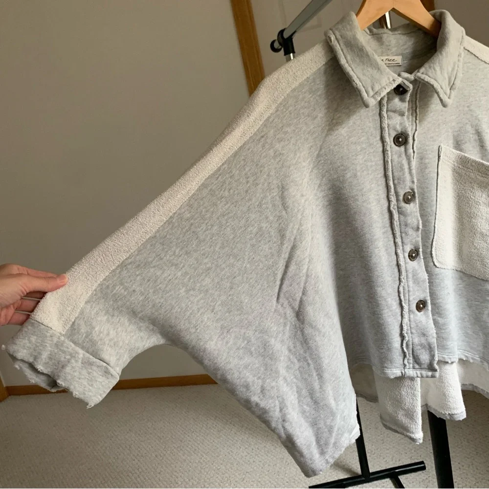 Free People Montauk Shirt Jacket XS